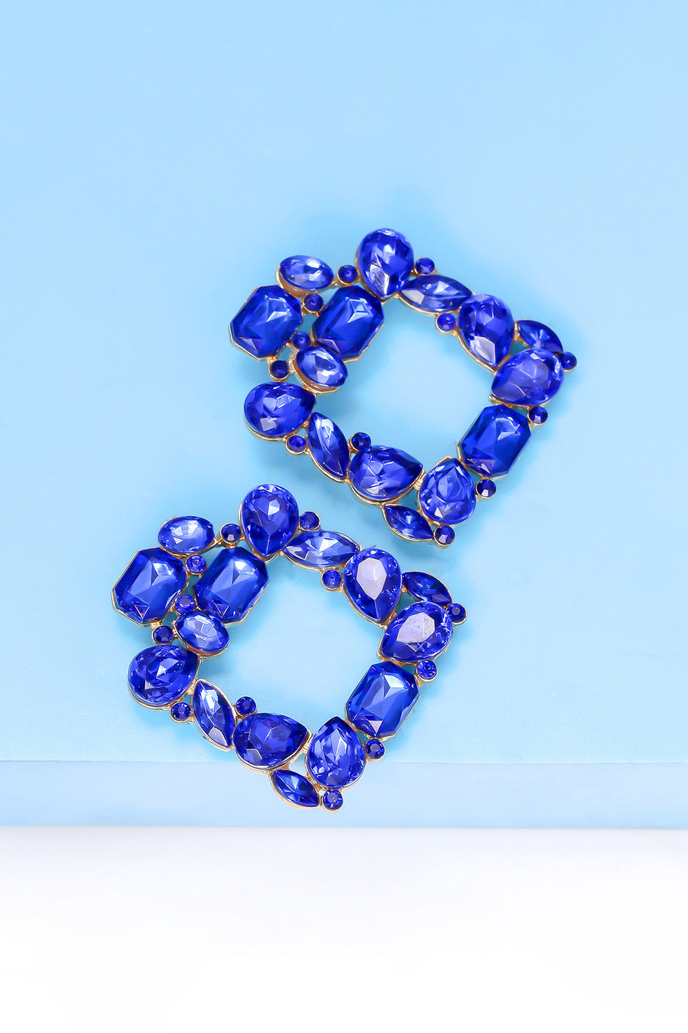 Geometrical Shape Zinc Alloy Dangle Earrings 