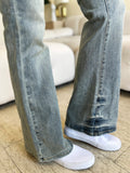 Judy Blue Full Size Mid Rise Flare Jeans 