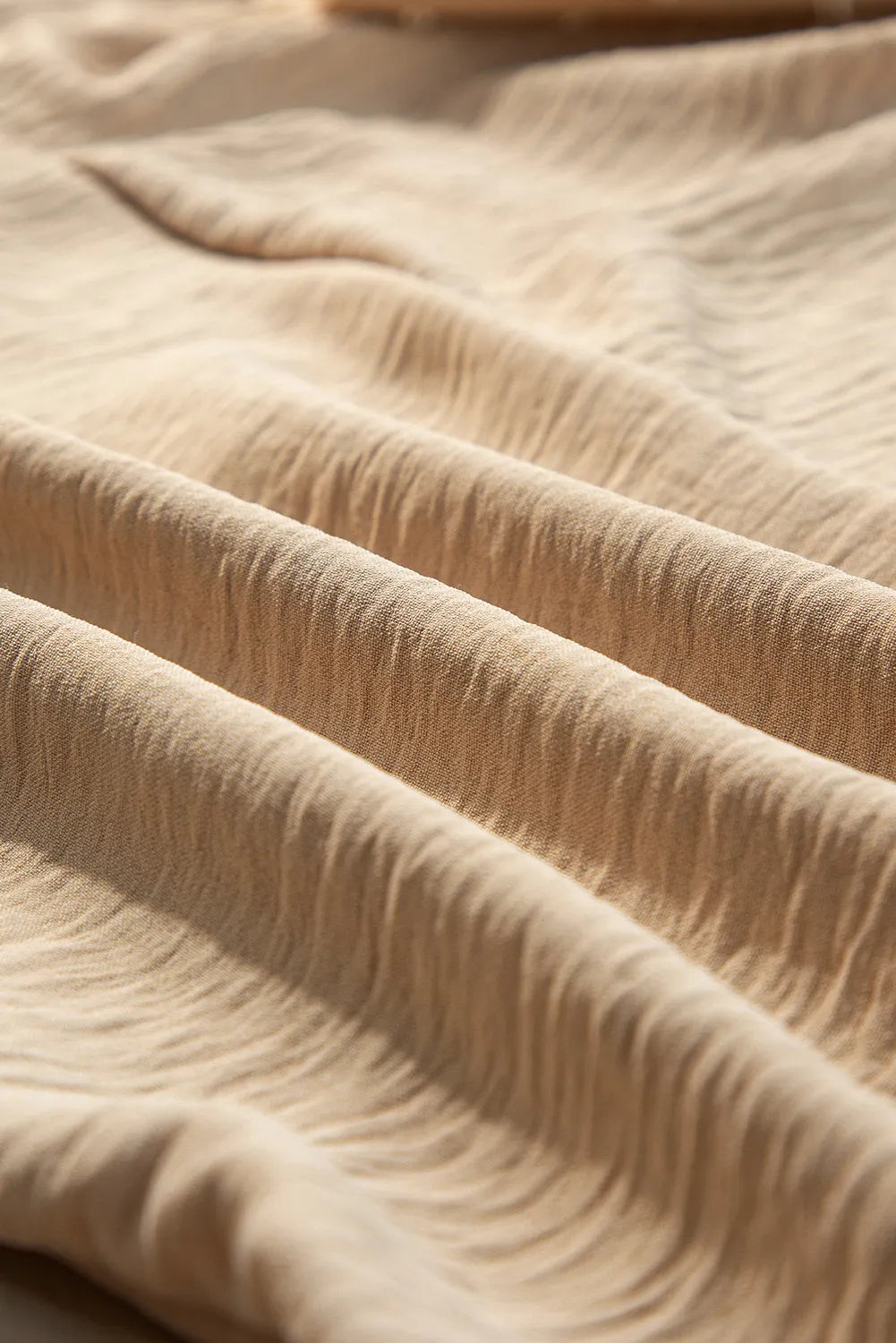 Swiss Dot Mock Neck Balloon Sleeve Blouse 