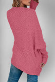 Double Take Pocketed Open Front Long Sleeve Cardigan 