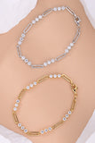 1.8 Carat Moissanite 925 Sterling Silver Bracelet 