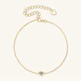 Inlaid Moissanite 925 Sterling Silver Bracelet 