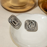 Stainless Steel Stud Earrings 