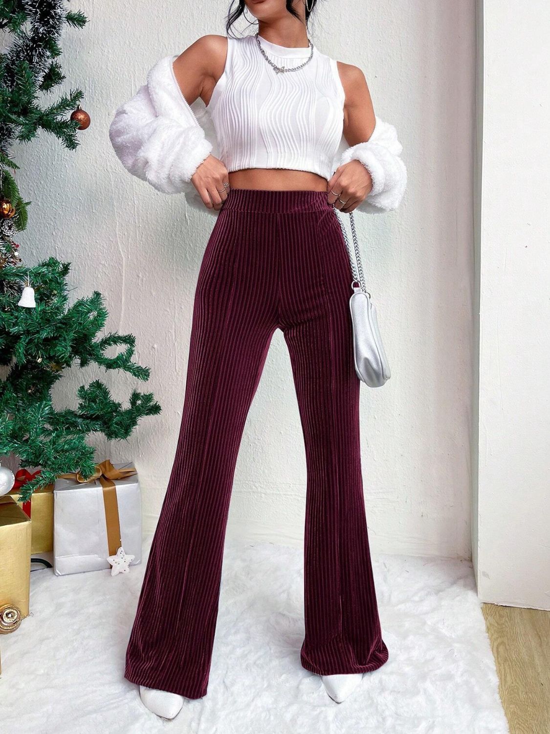 High Waist Flare Pants Flares