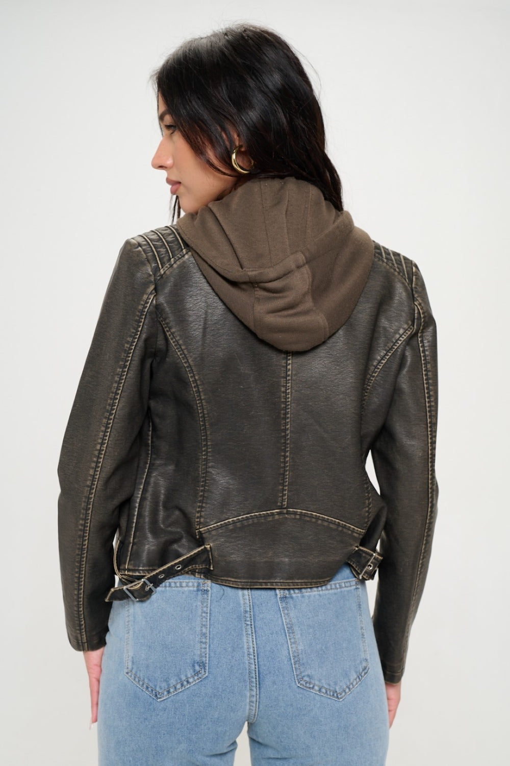 Coalition LA Zip Up Hooded Jacket 