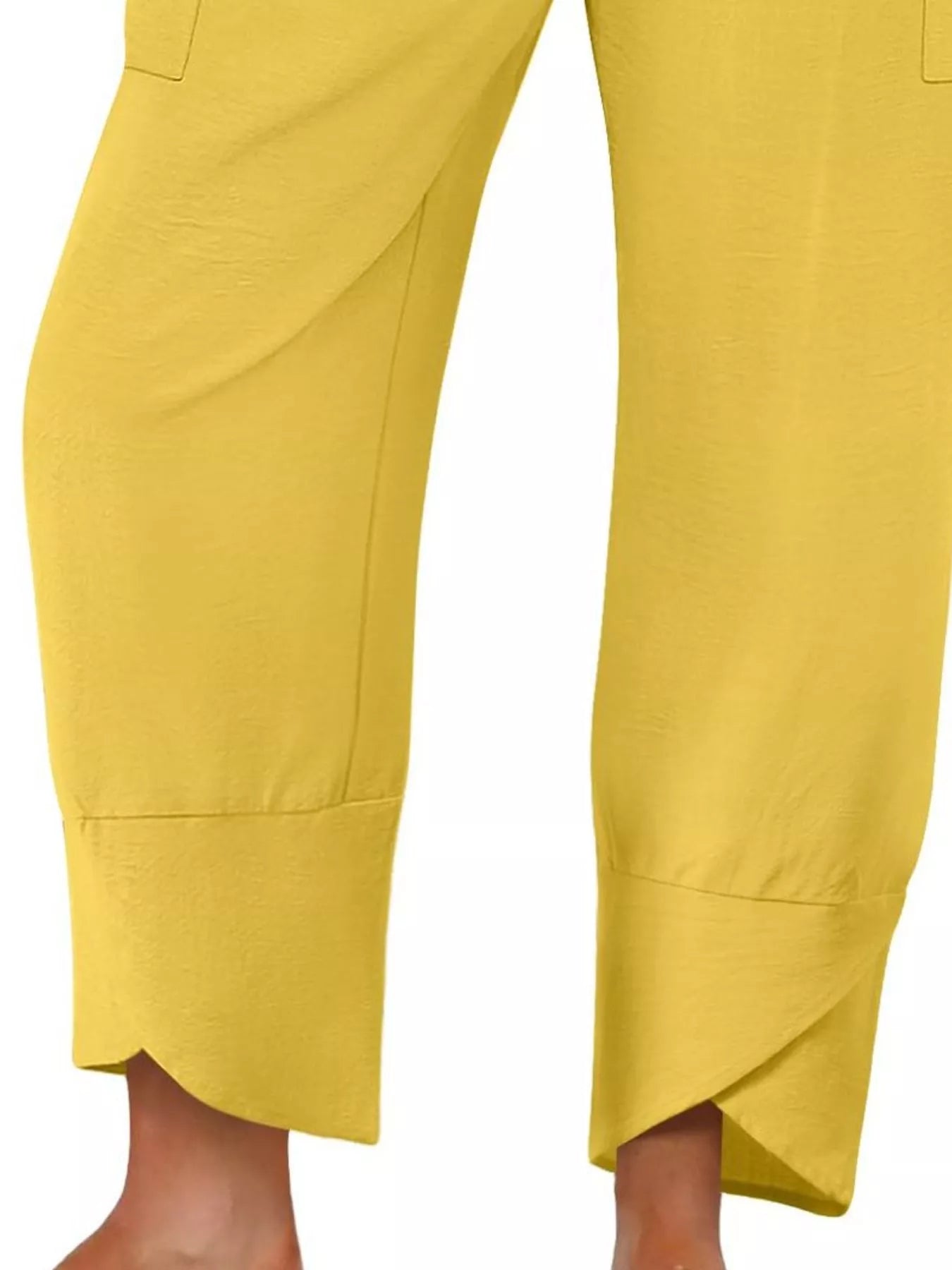 Elastic Waist Pants 