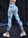 Tie-Dye High Waist Active Leggings Active wear
