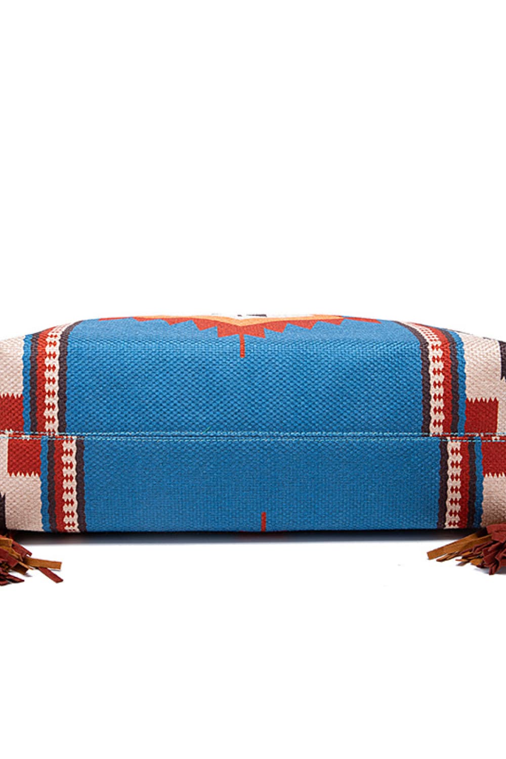 Geometric Canvas Tote Bag 