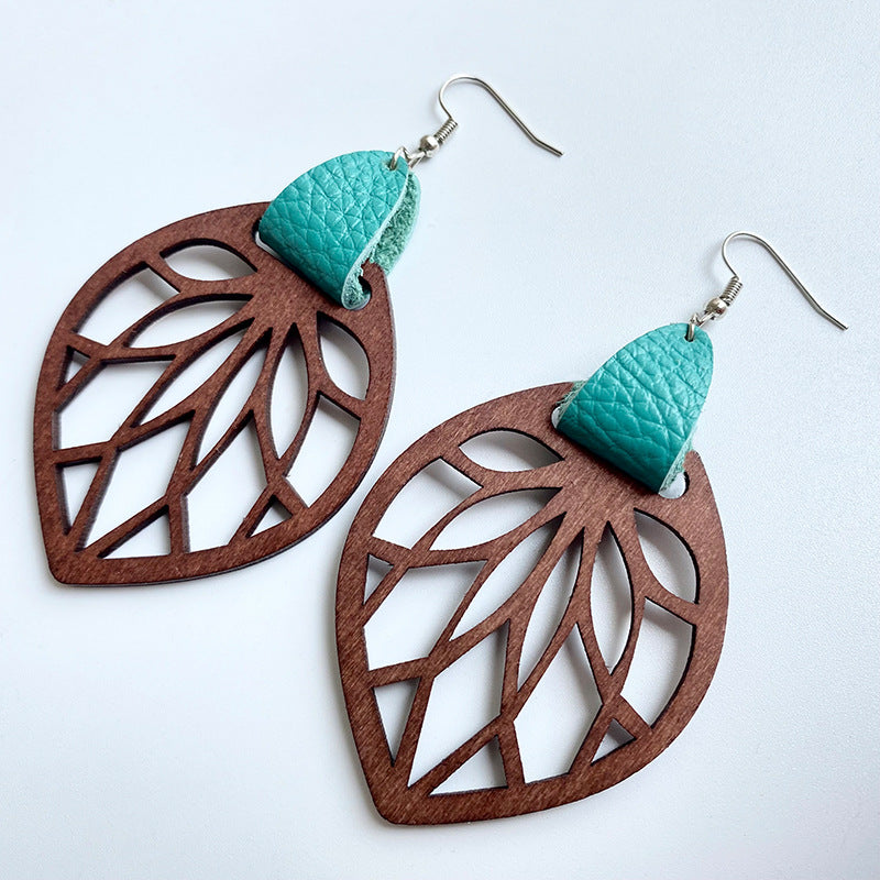 Leaf Drop Earrings 