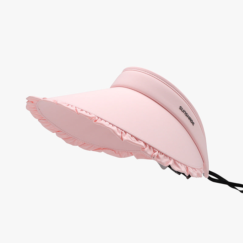 Frill Adjustable Ice Silk Sun Hat 