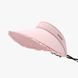 Frill Adjustable Ice Silk Sun Hat 