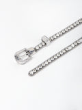 Rhinestone Metal Belt 