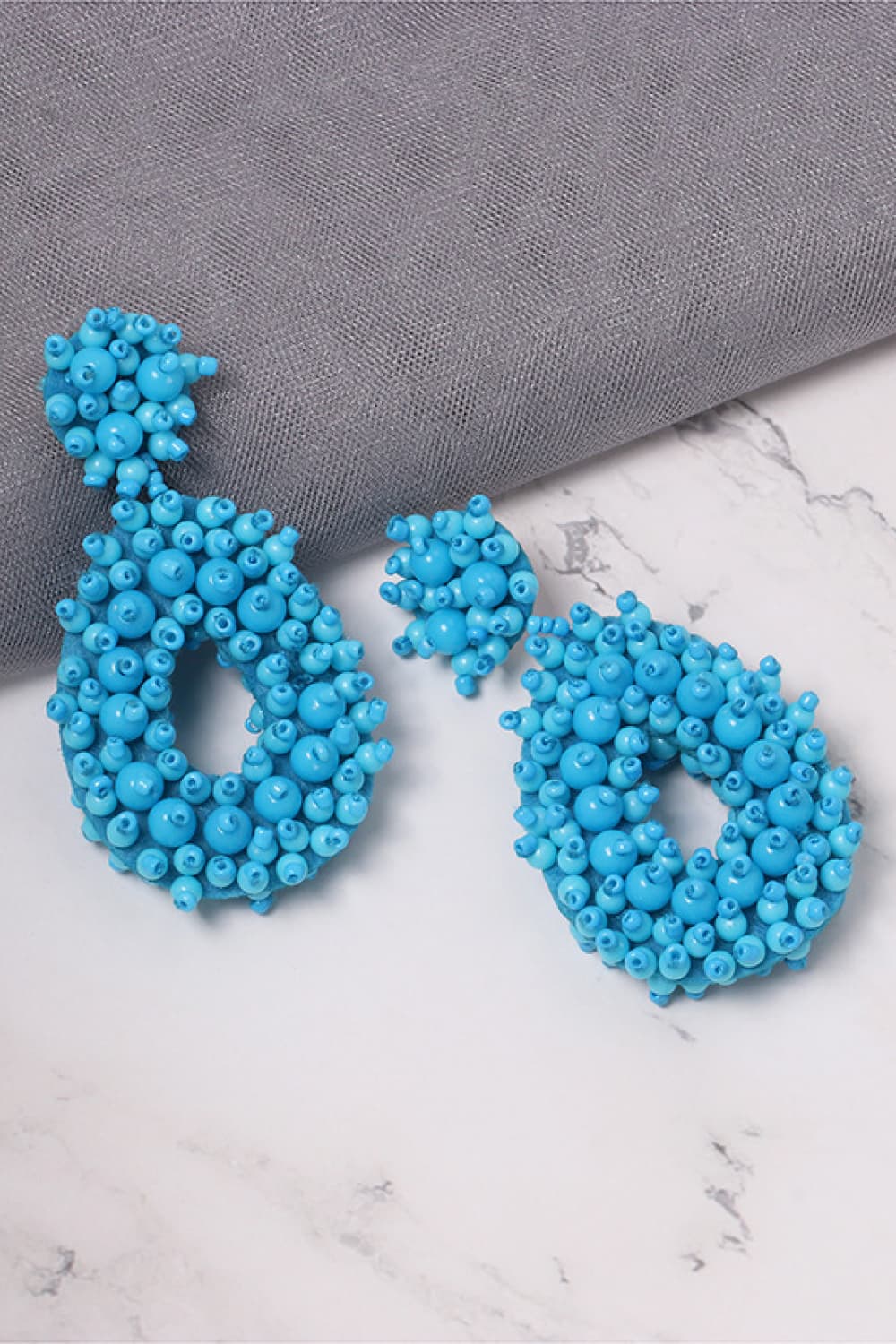 Beaded Dangle Earrings 