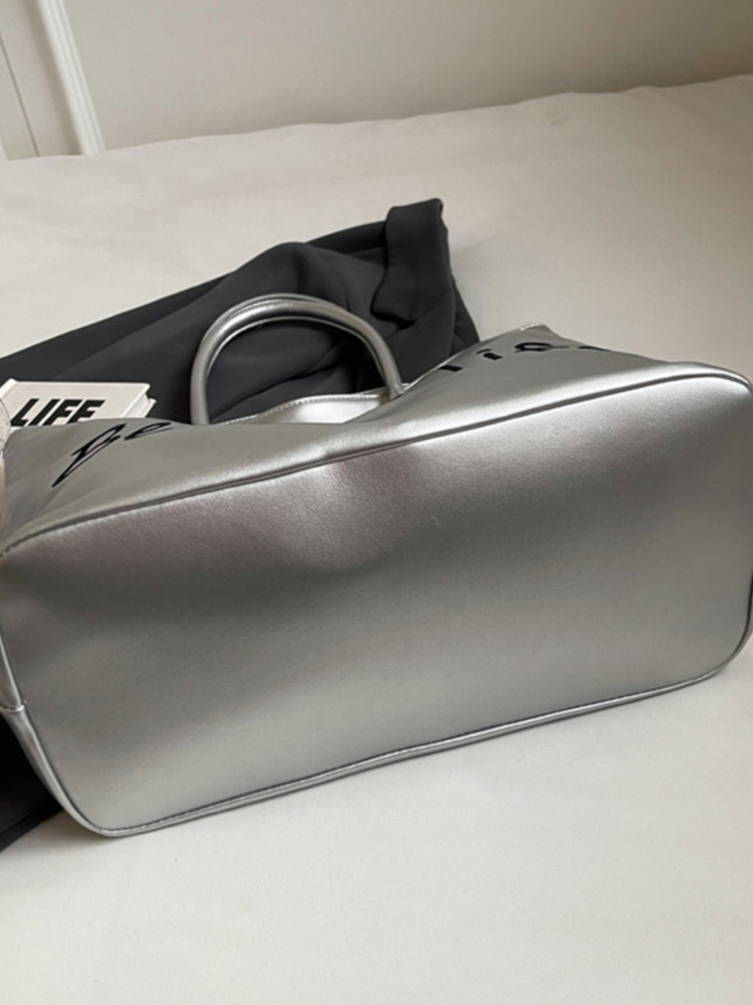 BETTER LIFE PU Leather Tote Bag 