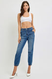 RISEN Full Size High Rise Ankle Jogger Jeans 