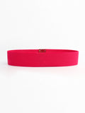 Alloy Buckle Elastic Belt 