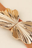 Zinc Alloy Buckle Elastic Belt 