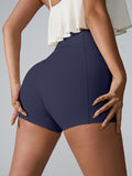 High Waist Active Shorts 