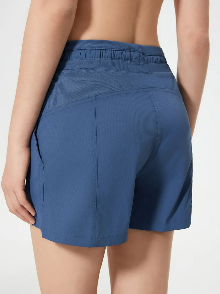 Millennia Drawstring Active Shorts with Pockets 