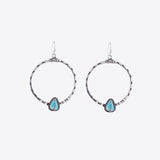Artificial Turquoise Drop Earrings 