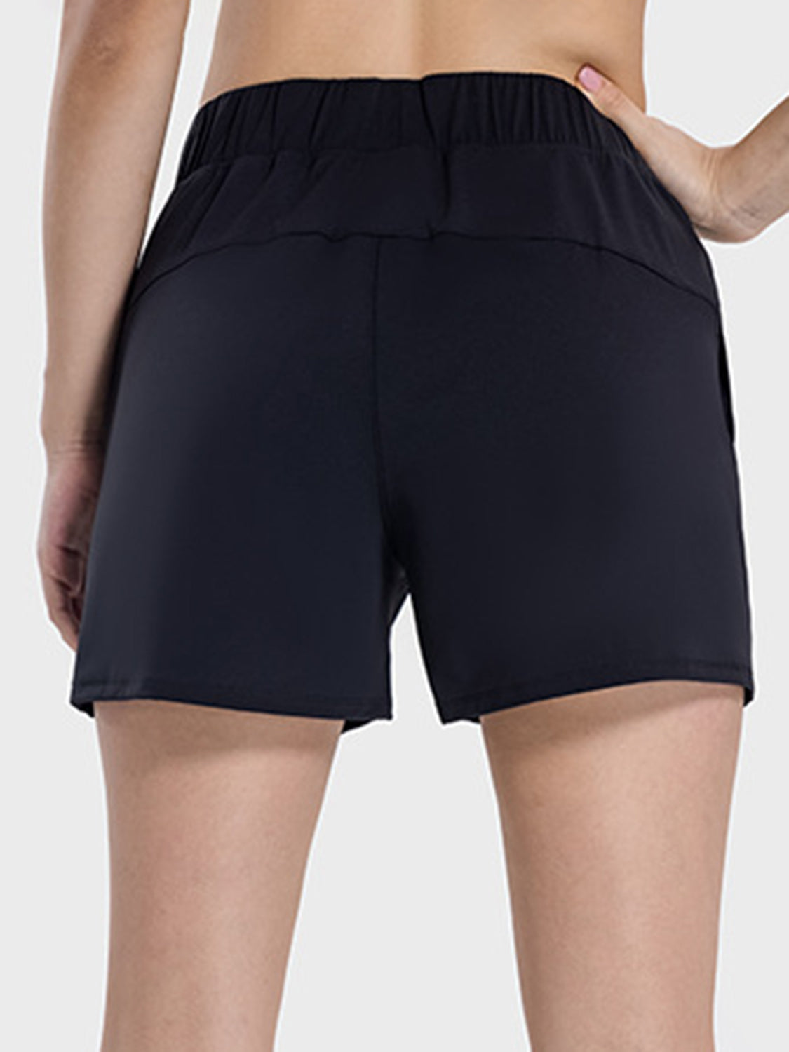 Millennia Elastic Waist Active Shorts 