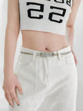 Knot Buckle Metal Belt 