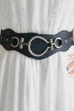 PU Leather Zinc Alloy Buckle Belt 