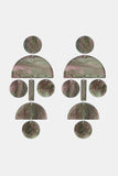 Geometrical Shape Acrylic Dangle Earrings 
