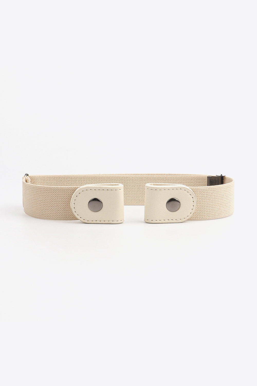 PU Elastic Snap Closure Belt 