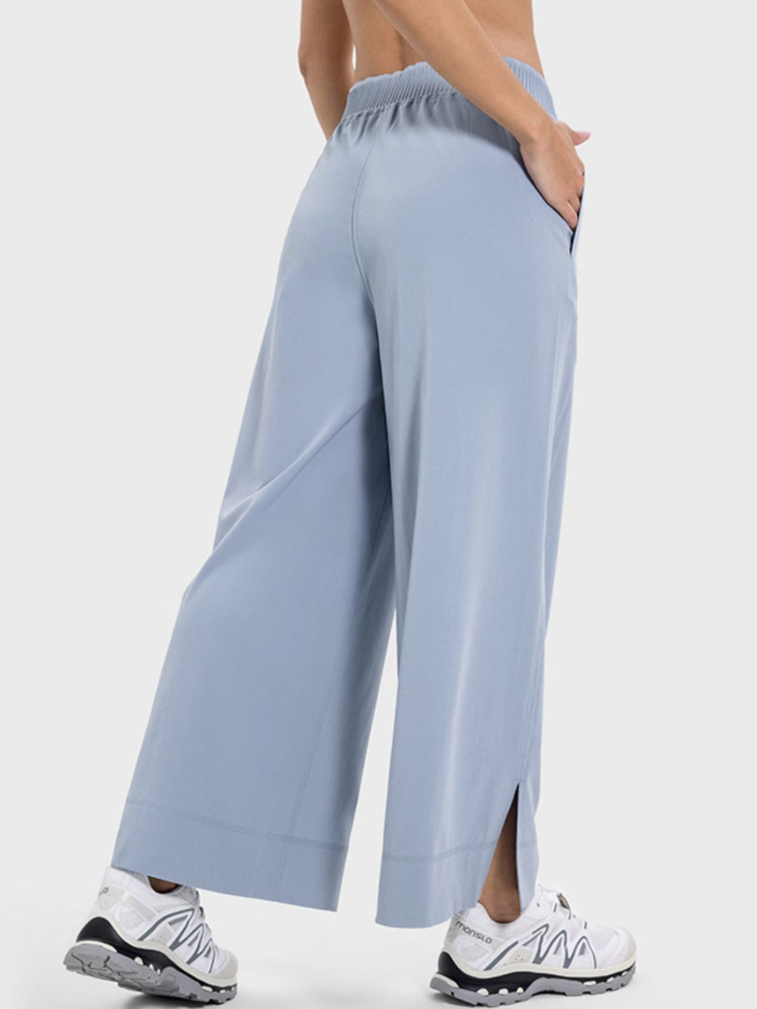 Millennia Slit Wide Leg Active Pants 