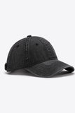 Plain Adjustable Baseball Cap 