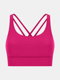 Millennia Crisscross Scoop Neck Active Tank 