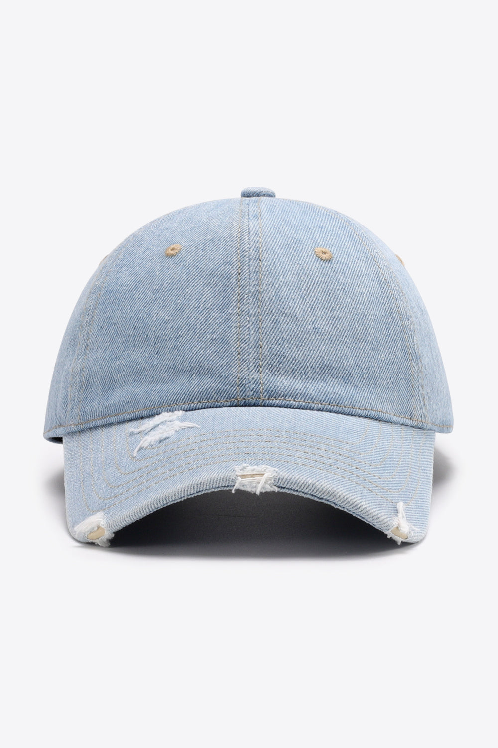 Distressed Adjustable Baseball Cap 