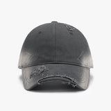 Distressed Adjustable Cotton Hat 