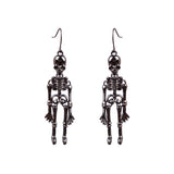 Skeleton Alloy Earrings 