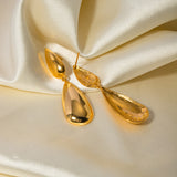 Stainless Steel Dangle Earrings 