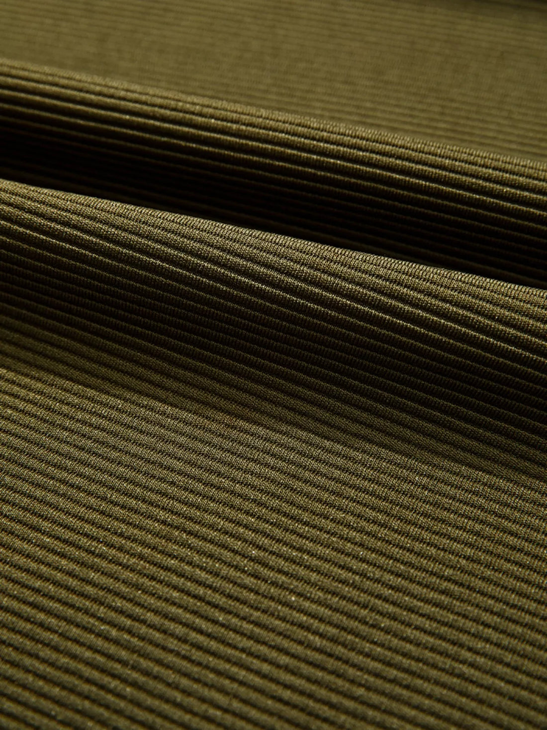 Ribbed Knit Oversized Sweatshirt 