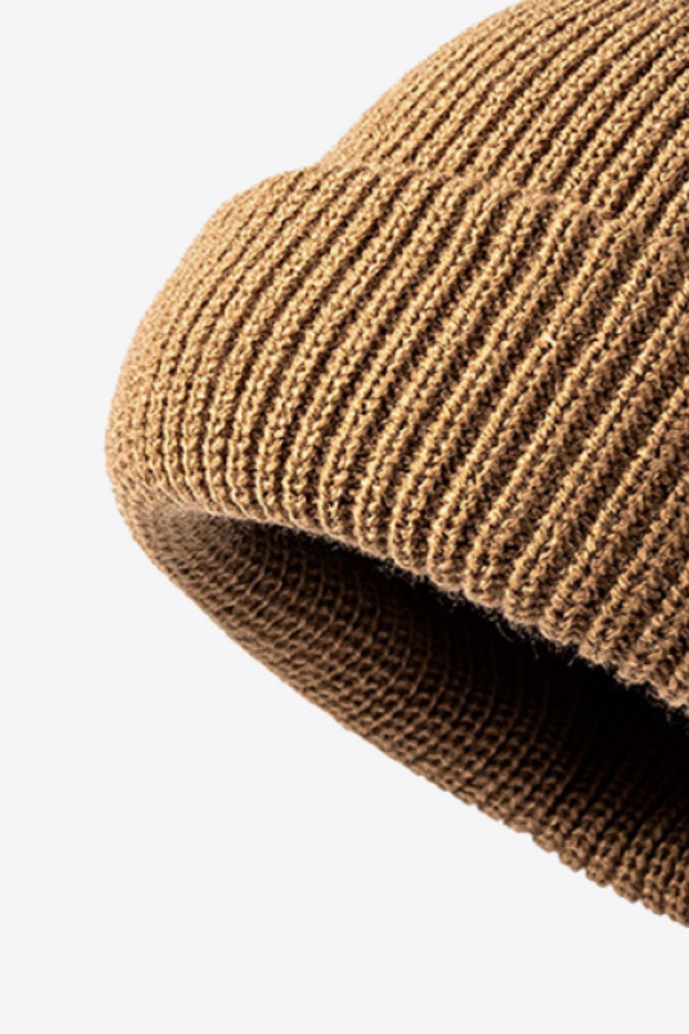 Calling For Winter Rib-Knit Beanie 