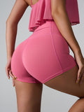 High Waist Active Shorts 