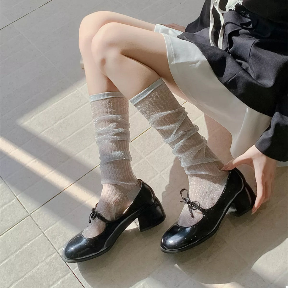 Knee-High Scrunch Socks Lingerie & Nightwear