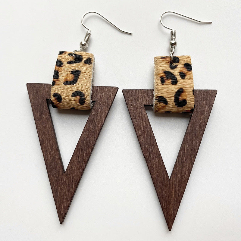 Geometric Drop Earrings 