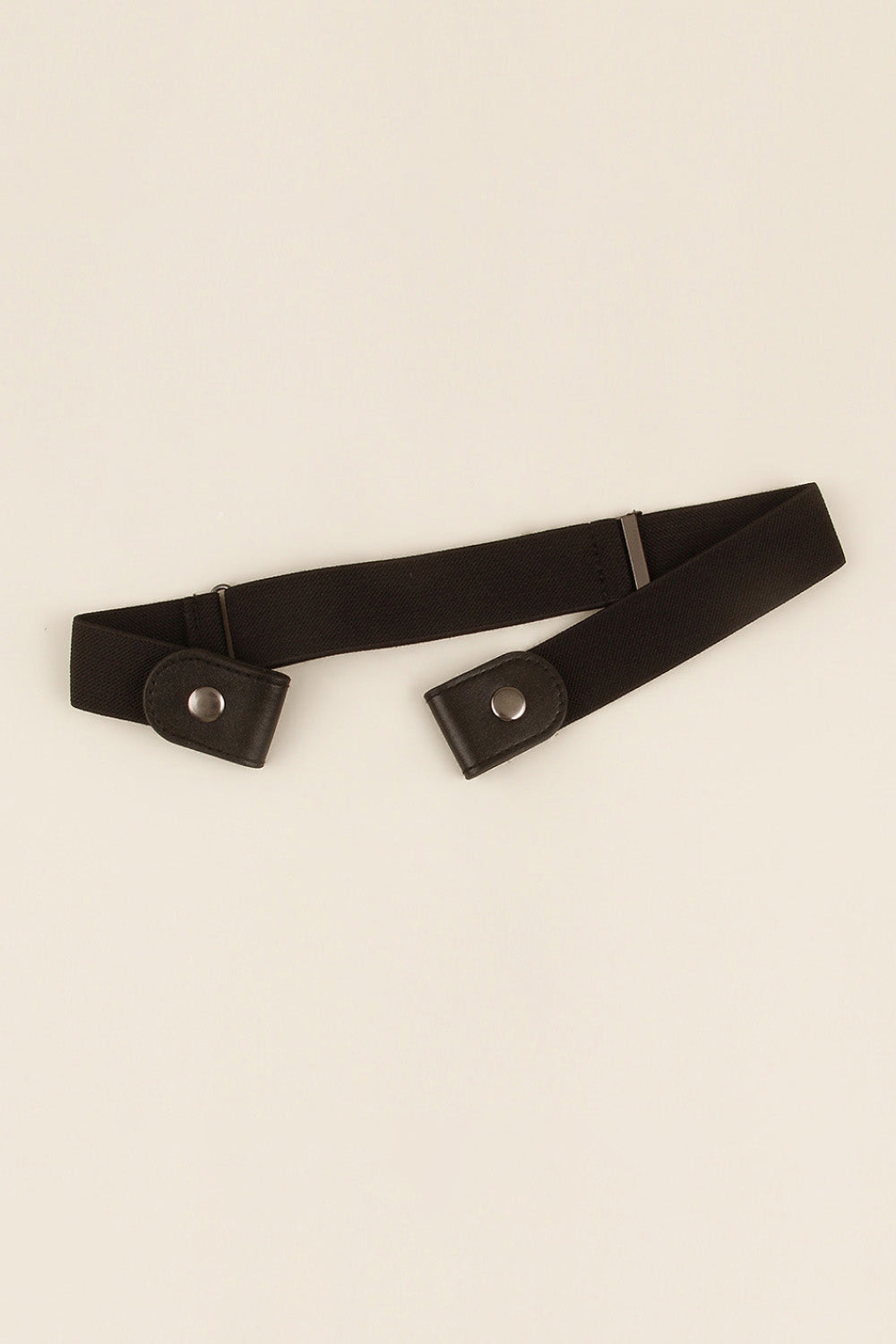PU Elastic Snap Closure Belt 