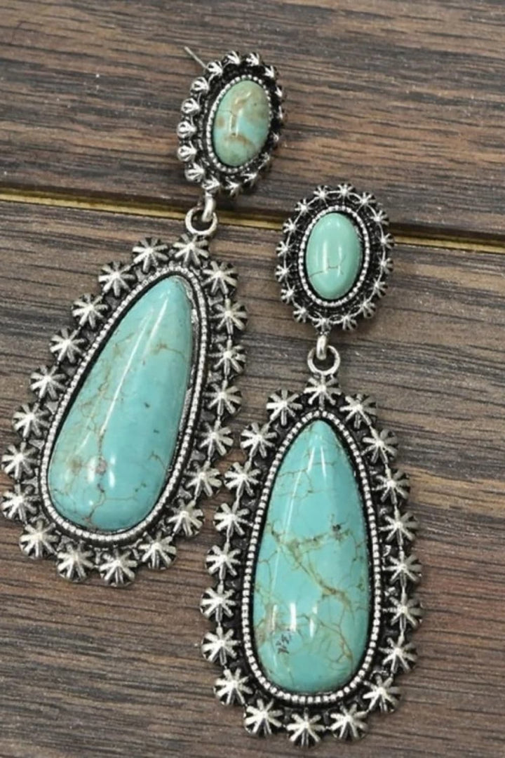 Artificial Turquoise Earrings 