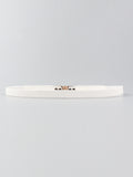 PU Elastic Skinny Belt 