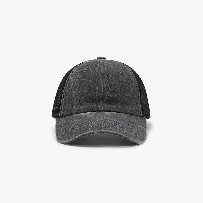 Breathable Mesh Adjustable Baseball Cap 