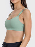 Millennia Scoop Neck Double Strap Active Cami 