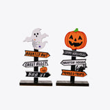 2-Piece Halloween Element Decor Ornaments 