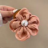 Flower Acrylic Hair Claw Clip 