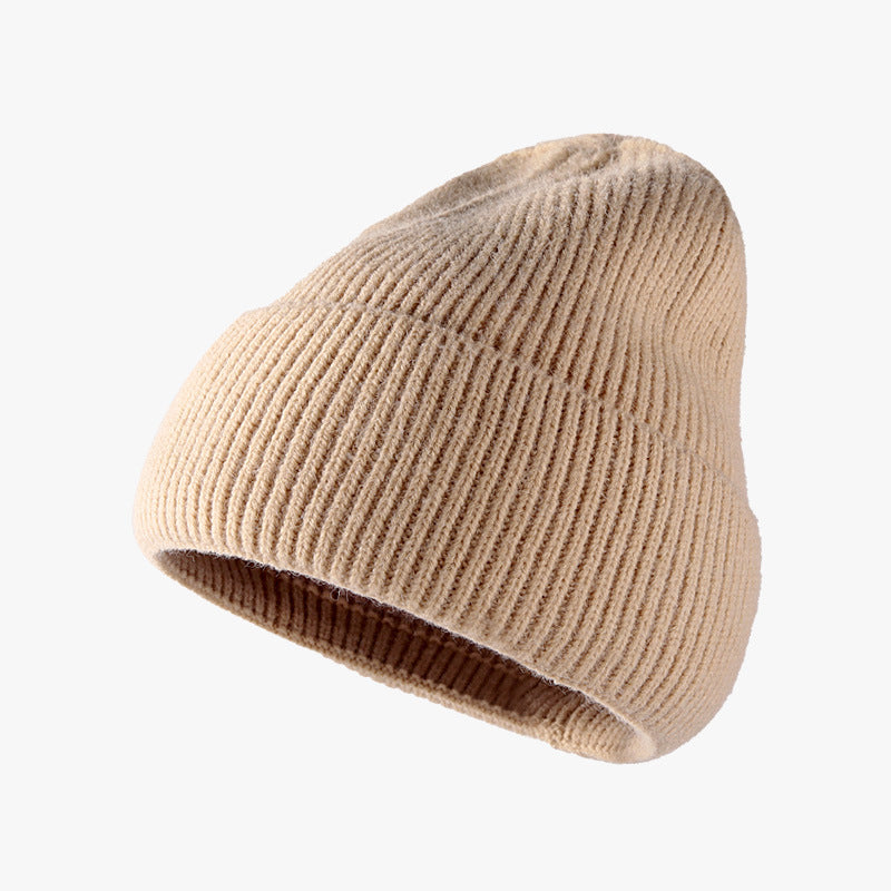 Thermal Solid Knit Hat 