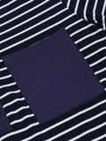 Striped Long Sleeve Lounge Dress Lingerie & Nightwear
